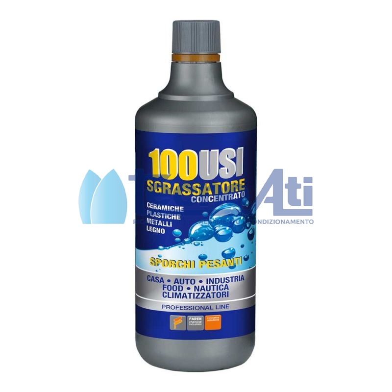 100USI SGRASSANTE MULTIUSO ALCALINO FLACONE 1 LT