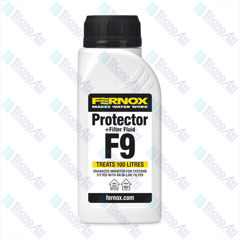 F9 INIBITORE + PULITORE 265ML PER IMPIANTI FINO A 100 LT 0 12 RADIATORI