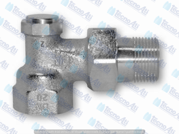 DETENTORE PER TUBO FERRO CON ESECUZIONE AD ANGOLO R=3/8"",",", "1HONV2420E00152